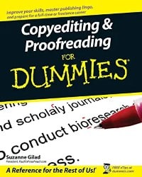 Copyediting and Proofreading for Dummies